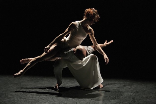 Guillem and Maliphant in Push.  Photo:  Johan Persson.